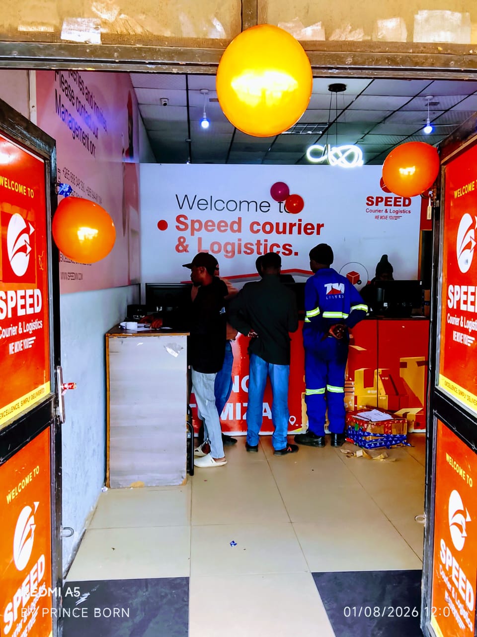 Speed branch reception