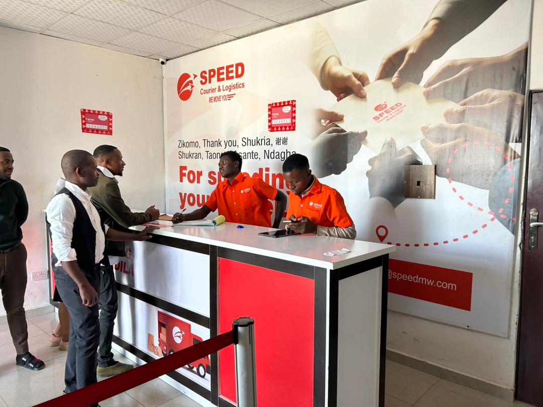 Sending a parcel at Speed